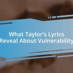 What Taylor’s Lyrics Reveal About Vulnerability